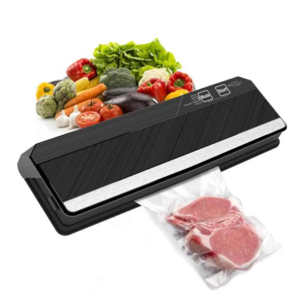 Electric Mini Vacuum Food Sealer Automatic Household and RV Preservation Machine Wet and Dry Food Vacuum Sealer