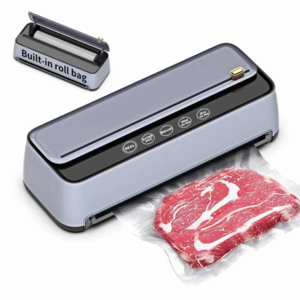 New Powerful 95 Kpa Vacuum Food Preservation Sealer Automatic Food Vacuum Sealer Machine