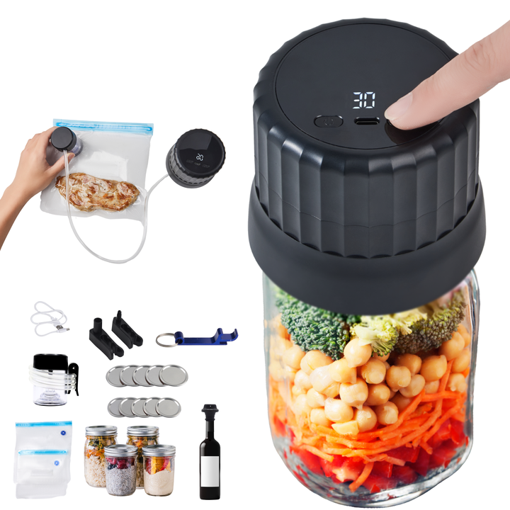 Electric Mason Jar Vacuum Food Sealer