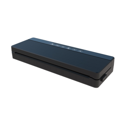 Vacuum Food Sealer with Double Pump, External Vacuum, Multi-Bag Sealing, Detachable Tray, Silicone Seal Ring