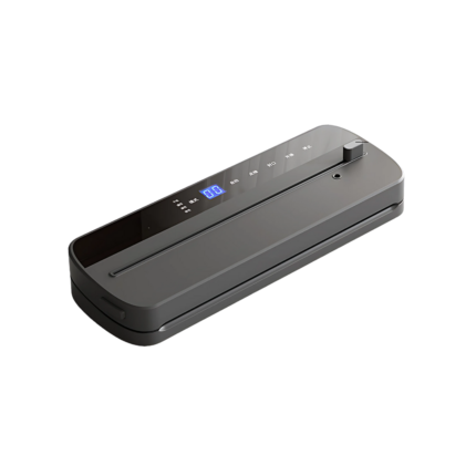 Vacuum Food Sealer with Waterproof Touch Buttons, Multi-Bag Sealing, External Vacuum, Point-Vacuum Function