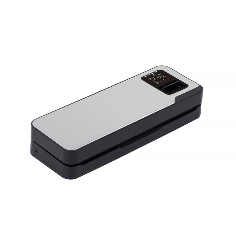 Premium Quality Stainless Steel Automatic USB Rechargeable Vacuum Food Sealer with Removable Water and Vacuum Tank Bag Cutter
