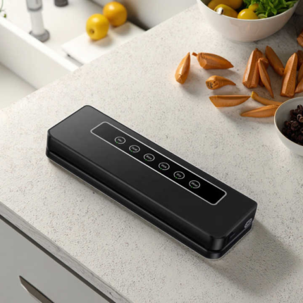 Automatic Compact High Quality Food Vacuum Sealer for Household Use for Food Preservation with External Vacuum