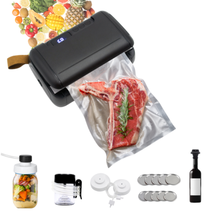 Portable High Quality Automatic Mini USB Rechargeable Handheld Mason Jar Vacuum Food Sealer for Food Preservation