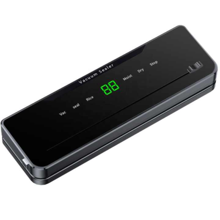 Vacuum Food Sealer High Quality Automatic Touch Screen for Household Use with Bag Cutter External Vacuum for Food Preservation