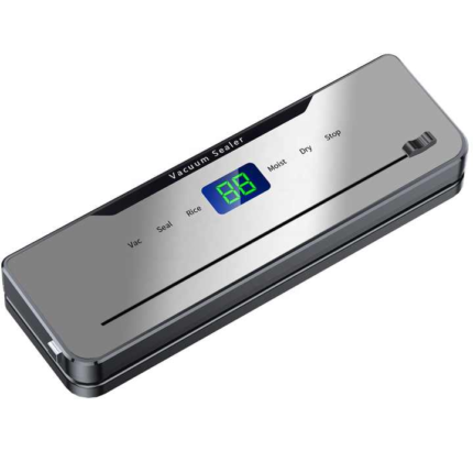 Automatic Vacuum Food Sealer High Quality Touch Screen for Household Use with Bag Cutter External Vacuum for Food Preservation