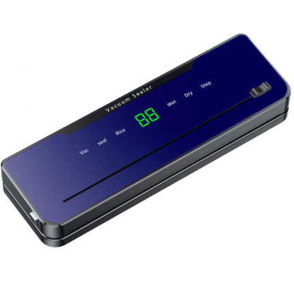 Touch Screen Food Vacuum Sealer High Quality Automatic for Household Use with Bag Cutter External Vacuum for Food Preservation