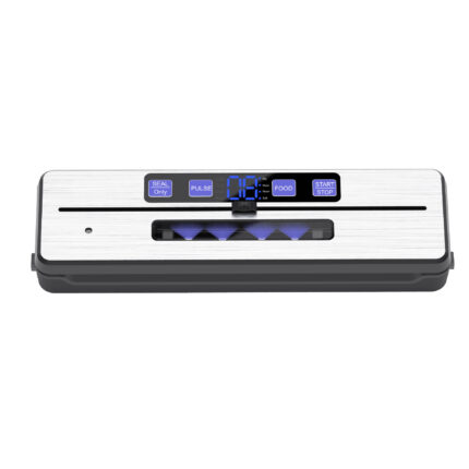Food Vacuum Sealer High Quality Automatic Touch Screen with Bag Cutter External Vacuum for Food Preservation for Household Use