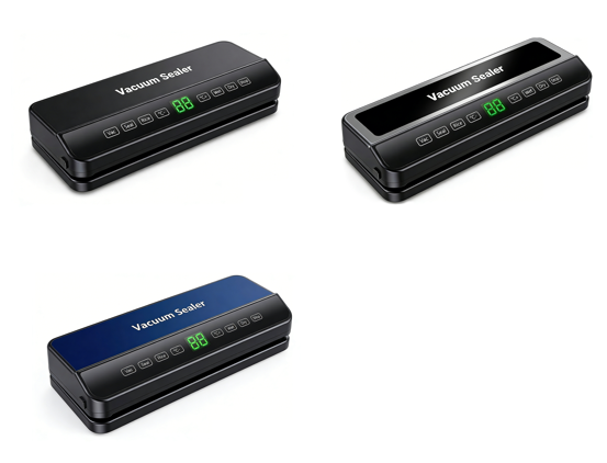 Vacuum Sealer, 120W, Roll Storage, Temp Control