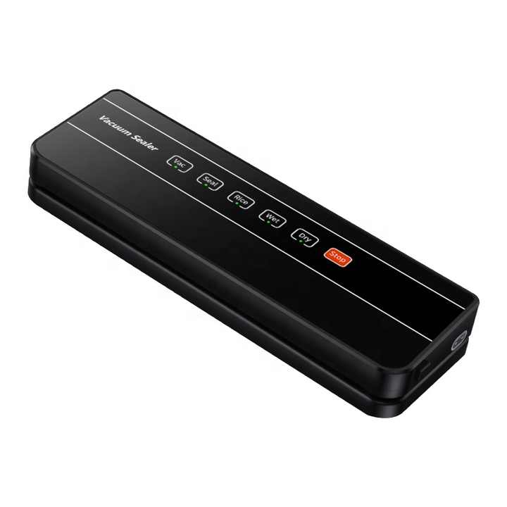 Automatic Vacuum Sealer, 120W, 65kPa, Wet & Dry
